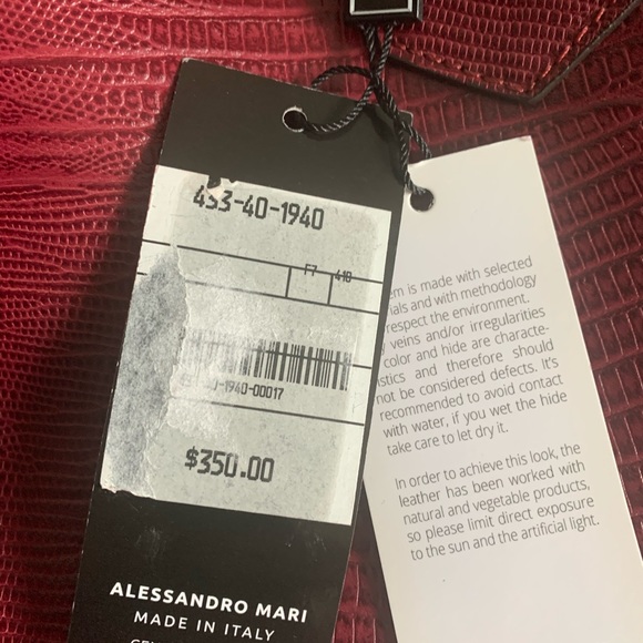 Genuine Leather Made in 🇮🇹 Handbag - Picture 6 of 7